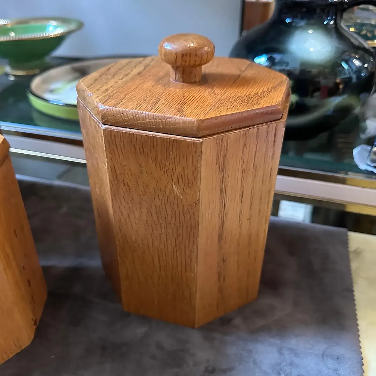 3 Secchielli per il ghiaccio  in legno e plastica, anni '60 13