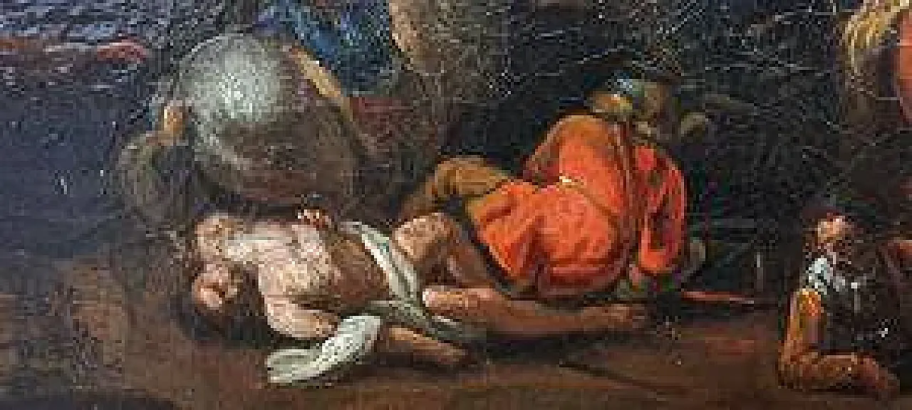 Battle of Chivalry, oil on canvas, 18th century 5