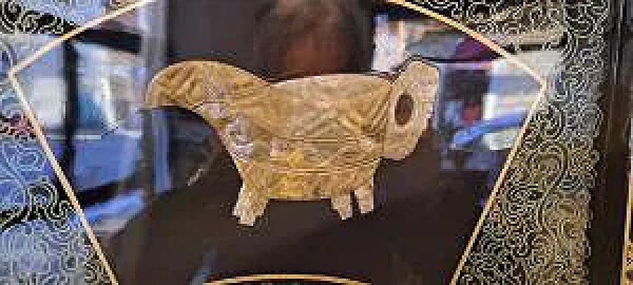 Paravento in lacca nera e intarsi in pietre dure, '900 9