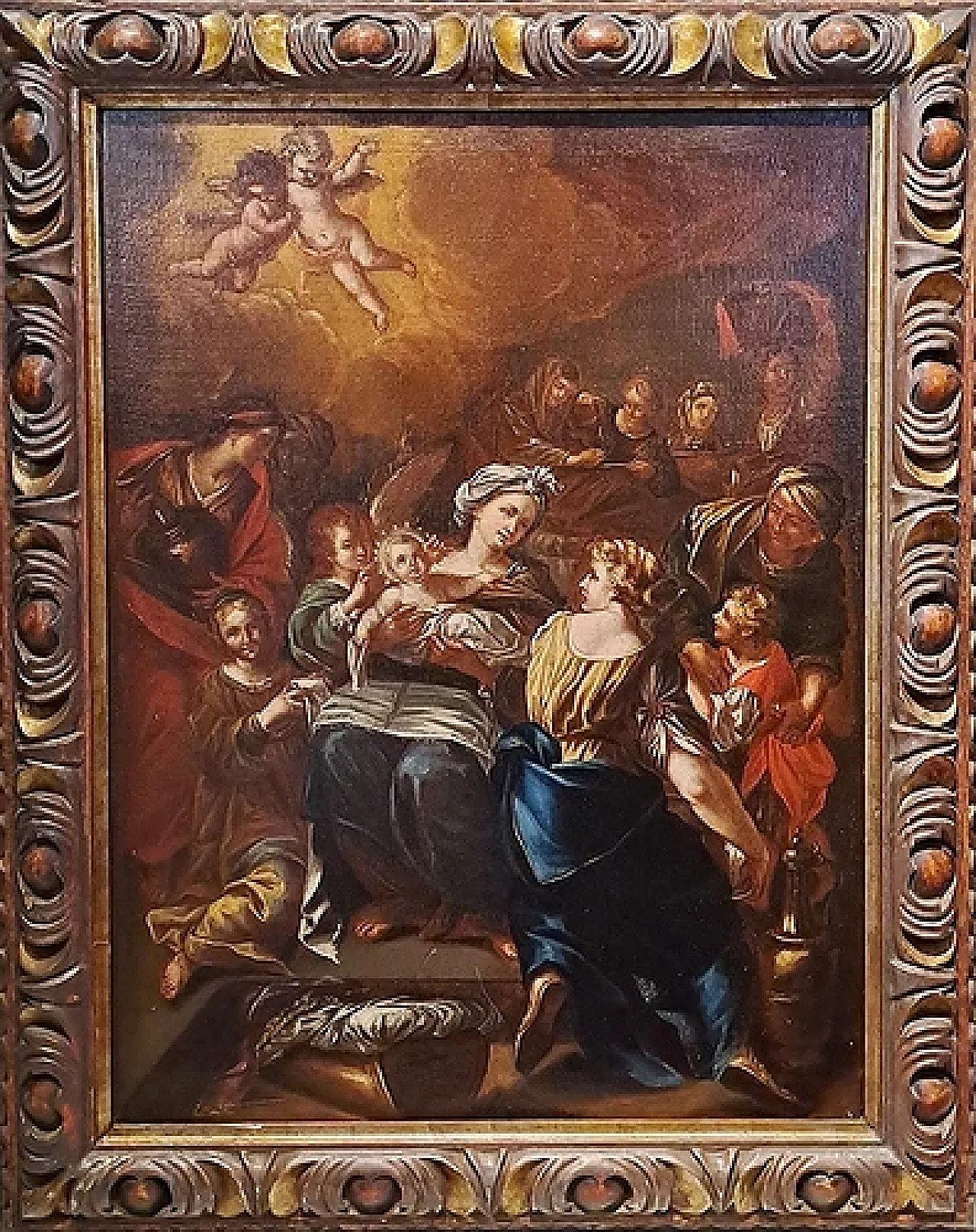 La Natività della Vergine, olio su tela, '700 6