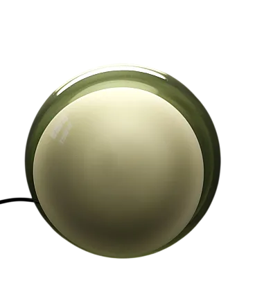 Lampada in vetro di Murano di Roberto Pamio per Leucos, anni '70