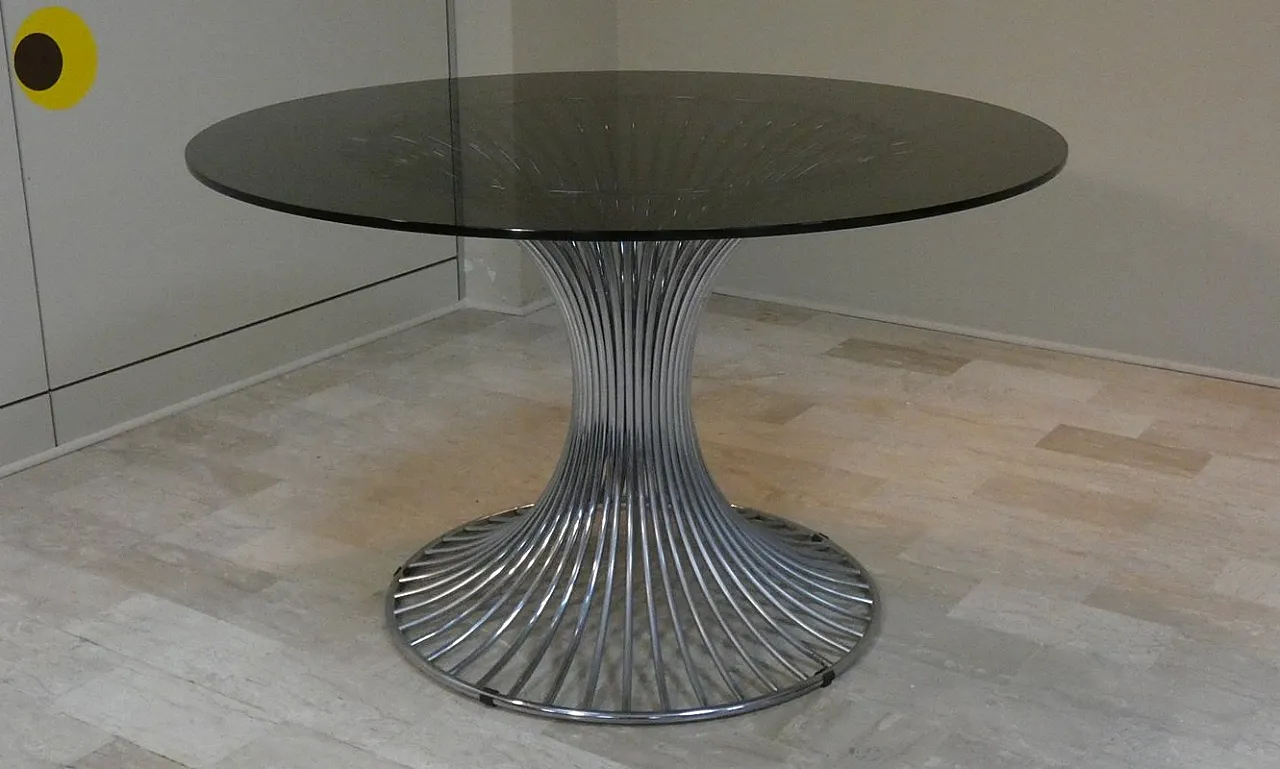 5 Sedie Margot e tavolo Tulip di Gastone Rinaldi per Rima, 1968 10