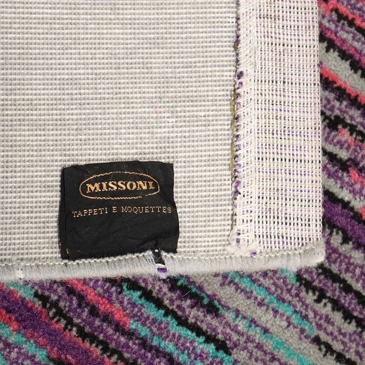 Tappeto di Missoni, Tj Vestor in lana, realizzato a macchina, '900 7