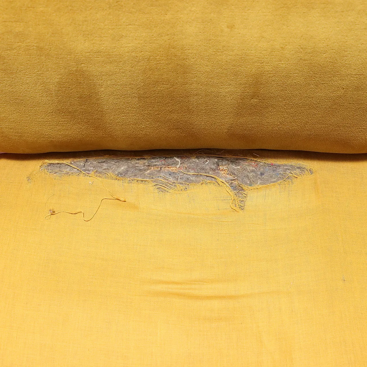 Divano a 3 posti con imbottitura a molle e cuscini in piuma, '900 8