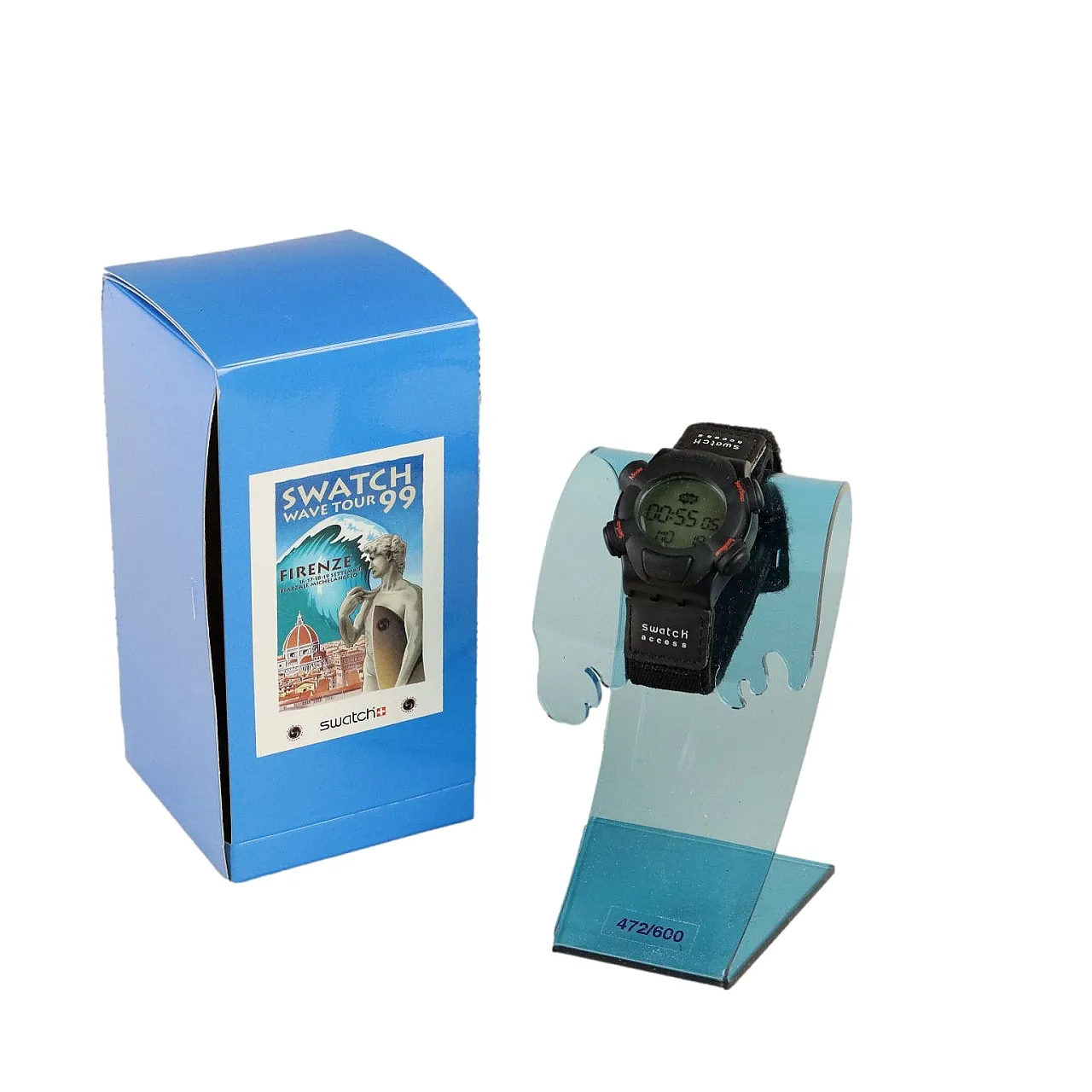 Orologio rivestito in gomma Wave Tour Firenze, '900 1