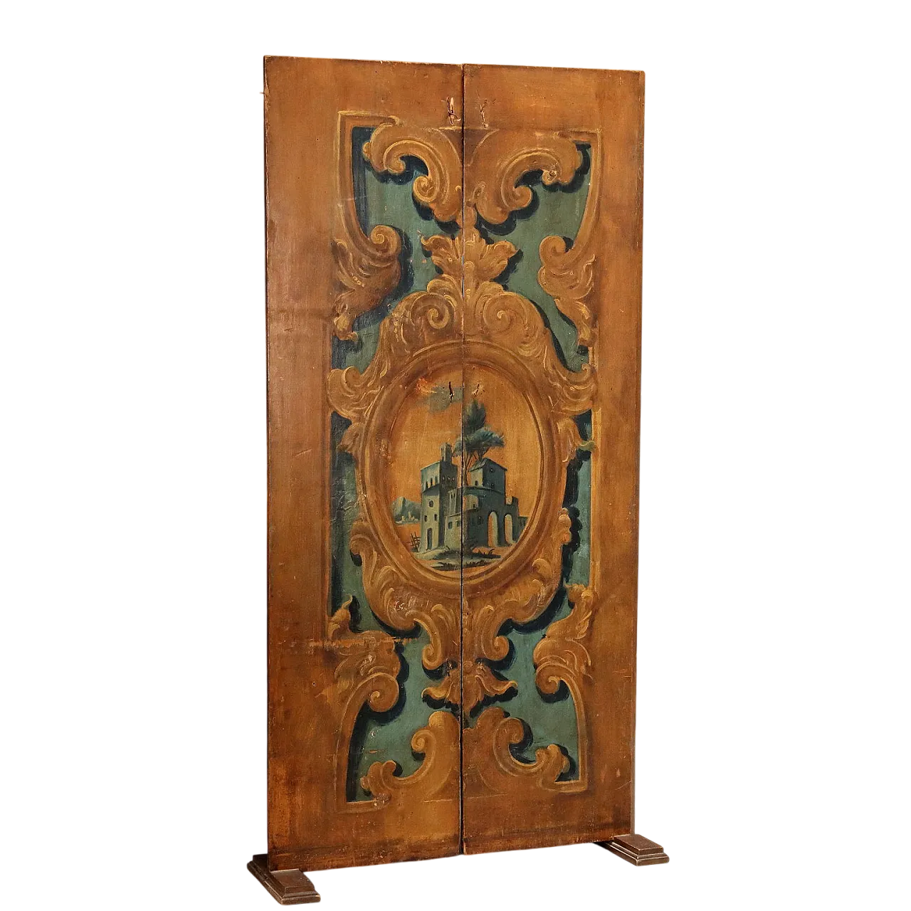 Pair of wooden doors, early 18th century 9