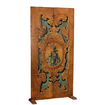 Pair of wooden doors, early 18th century