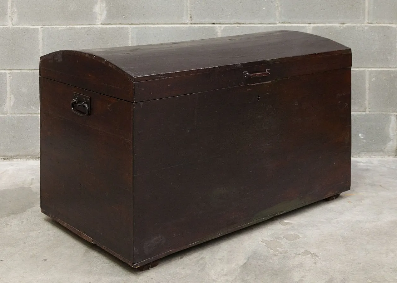 Baule in legno di abete, '900 1