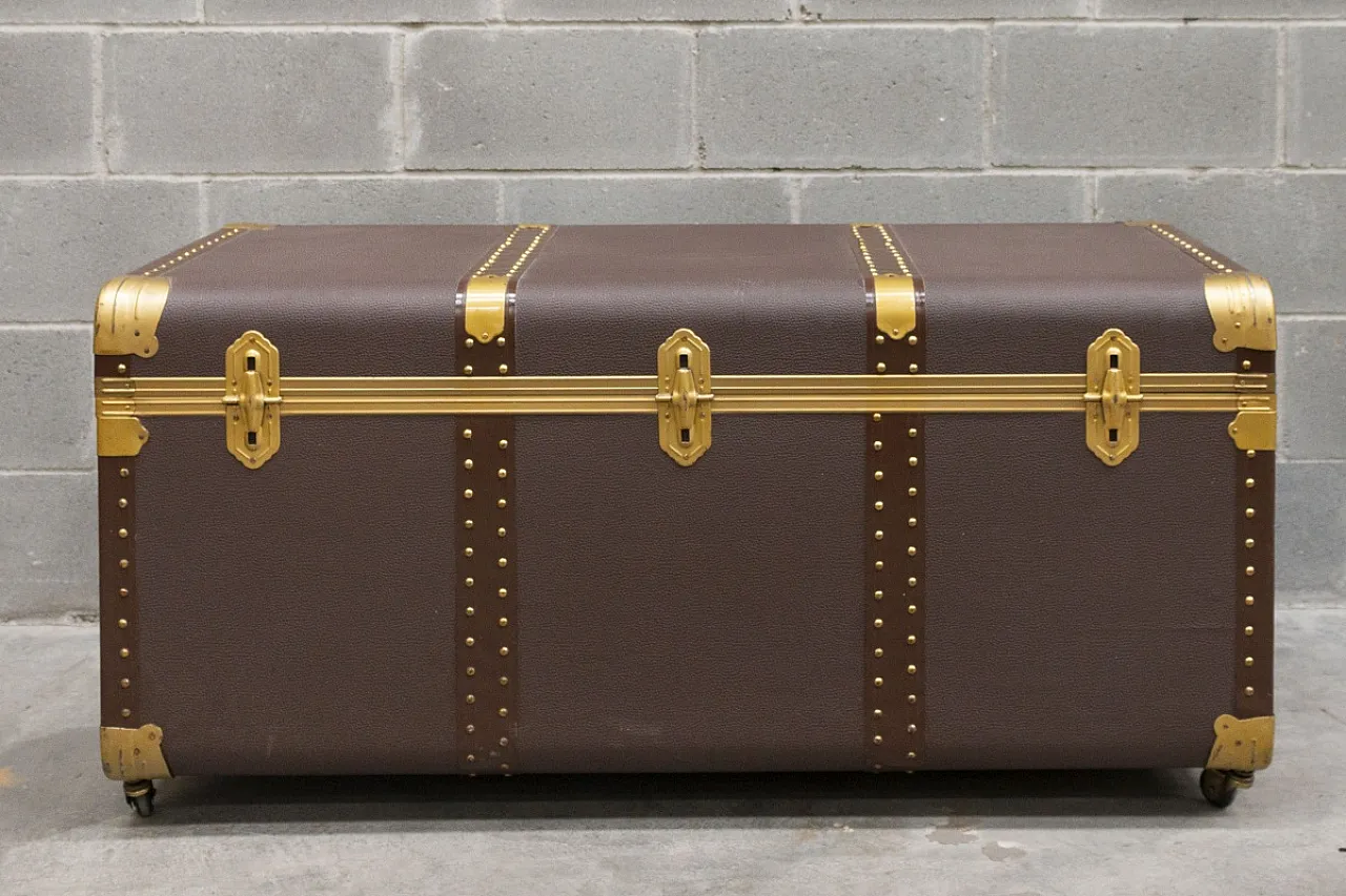 Baule maxi in legno con rotelle, '900 3