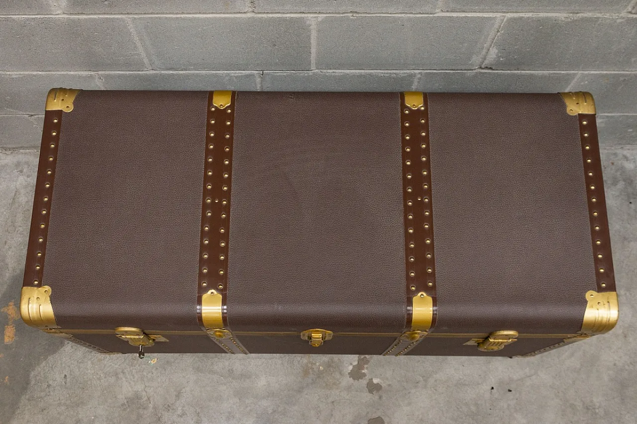 Baule maxi in legno con rotelle, '900 4