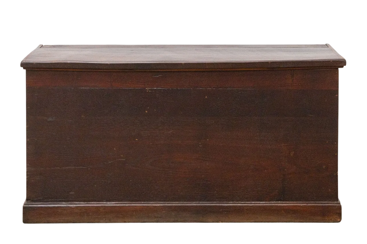 Cassone in legno di rovere massello, '900 13