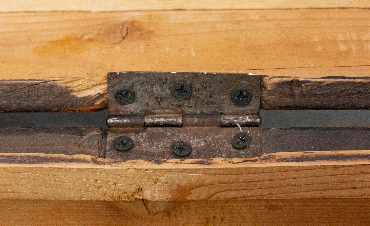 Baule in legno di abete e pioppo, '900 7