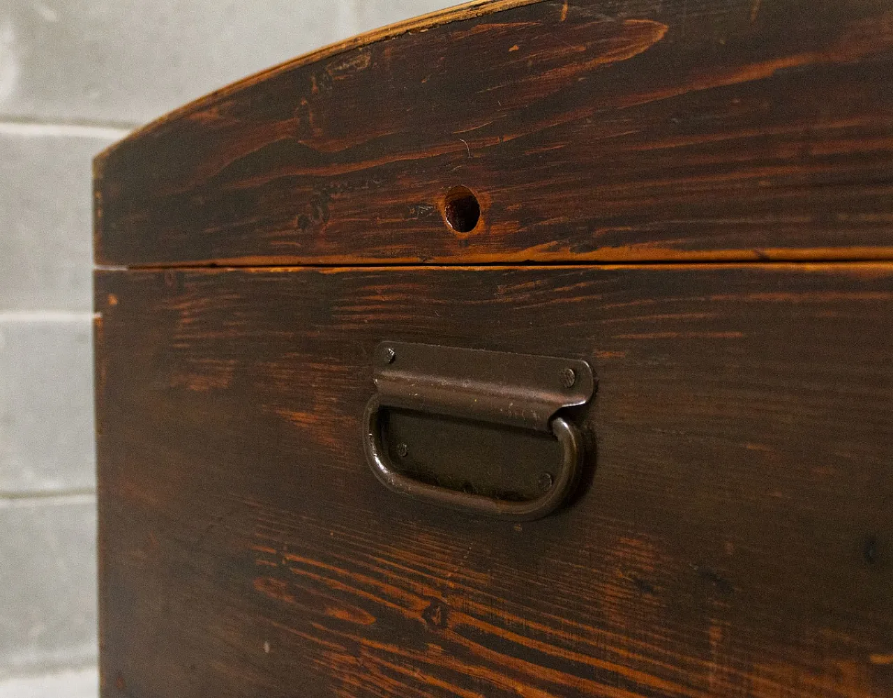 Baule in legno di abete e pioppo, '900 10