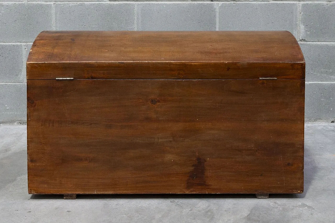 Baule in legno di pioppo, primo '900 3