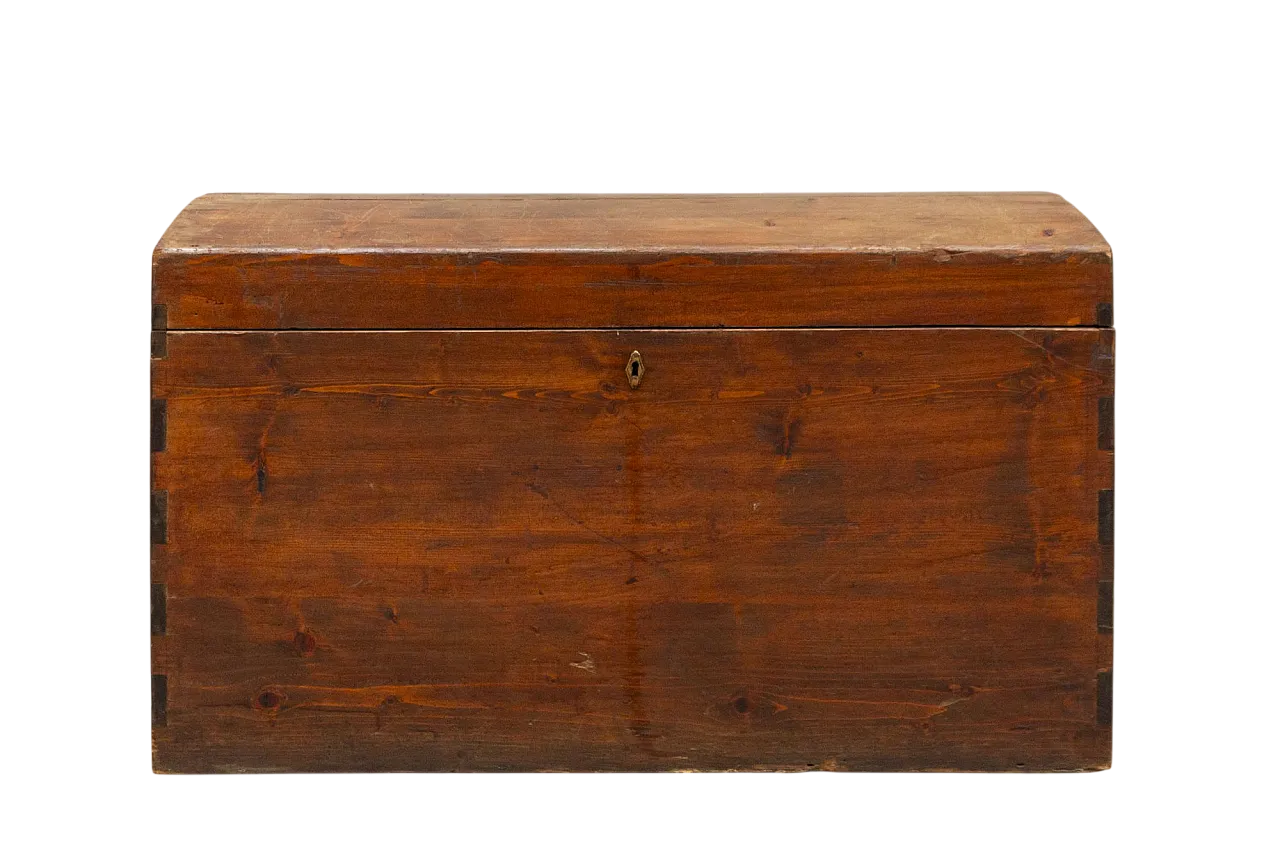 Baule in legno di pioppo massello, '900 15