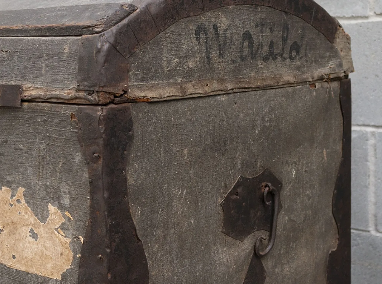 Baule spagnolo da viaggio, fine '800 9