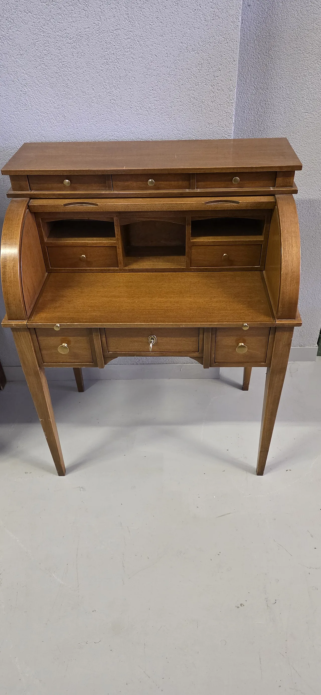 Roller Desk in Classic Style, 70s 4