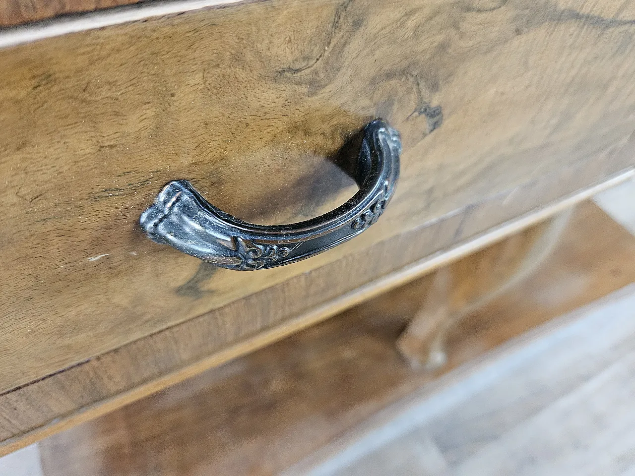 Art Deco dressing table with large mirror, mid-20th century 10