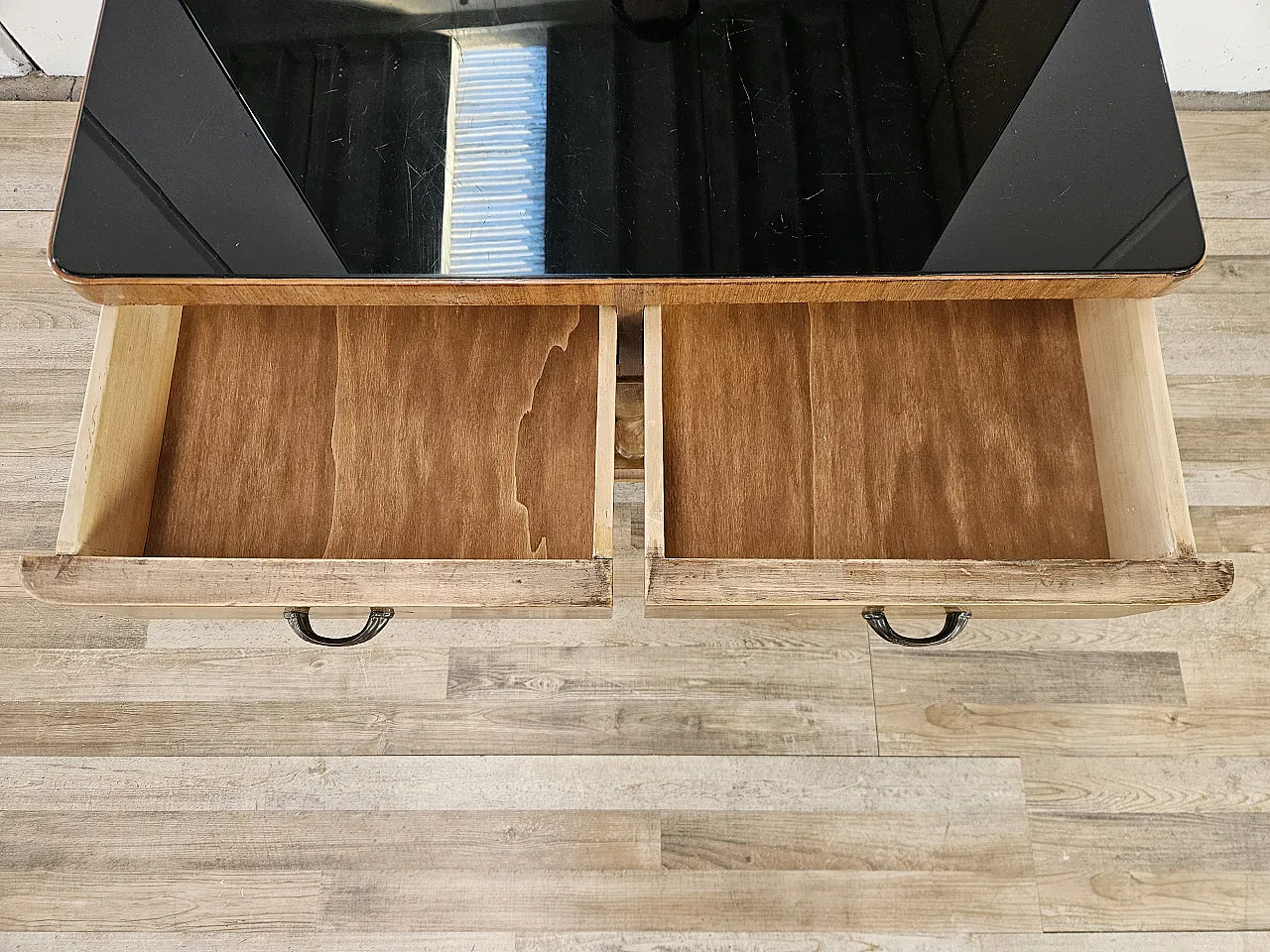 Art Deco dressing table with large mirror, mid-20th century 11