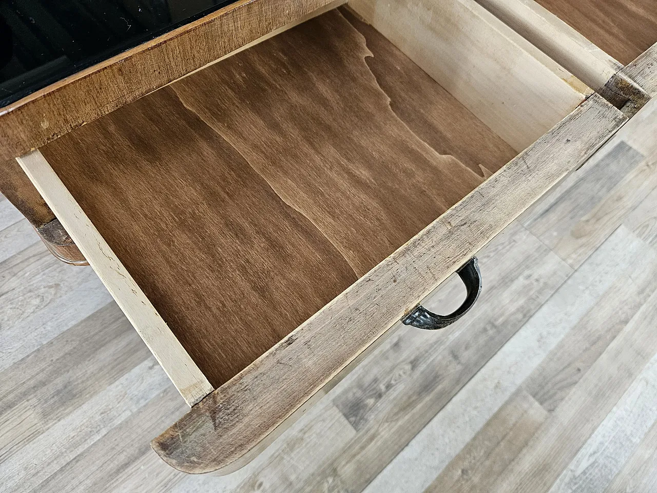 Art Deco dressing table with large mirror, mid-20th century 12