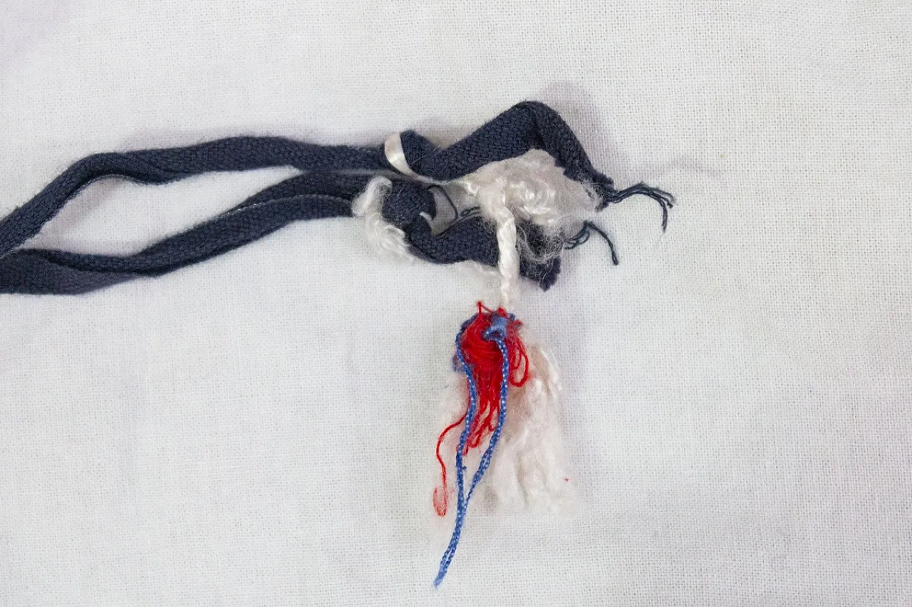 Bandiera di Israele in cotone, '900 4