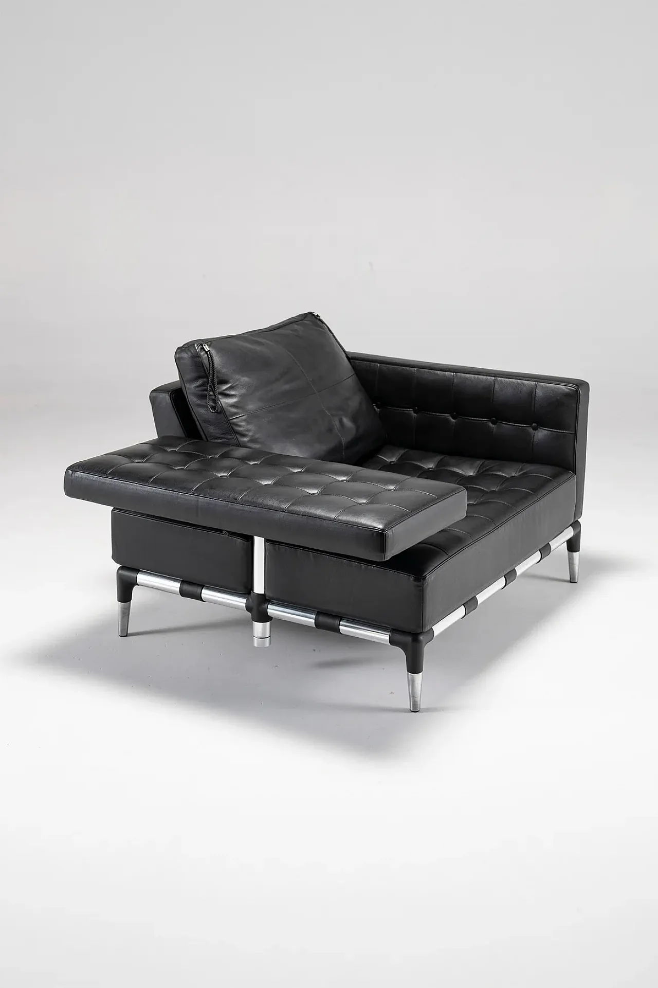 Set in pelle Prive di Phillippe Starck per Cassina, anni '90 5