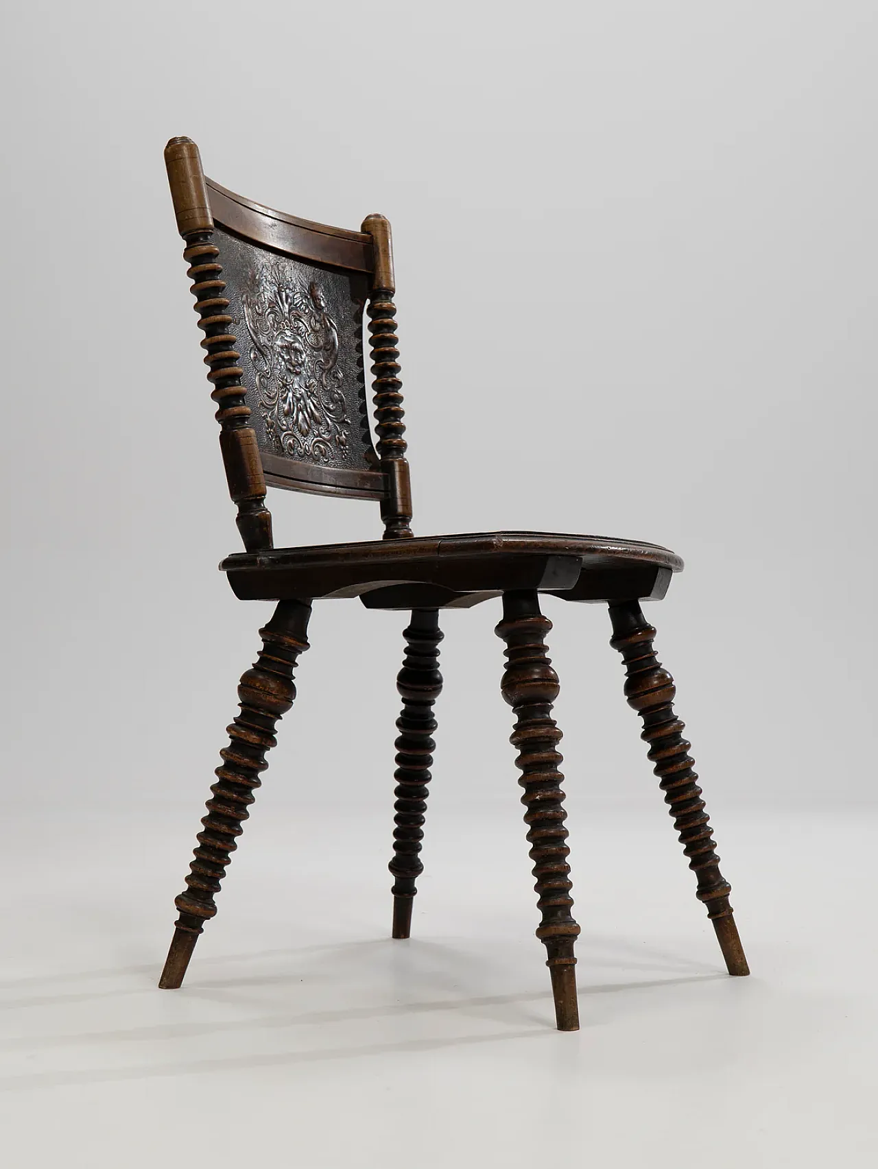 Antique bobbin chair, 19th century 9