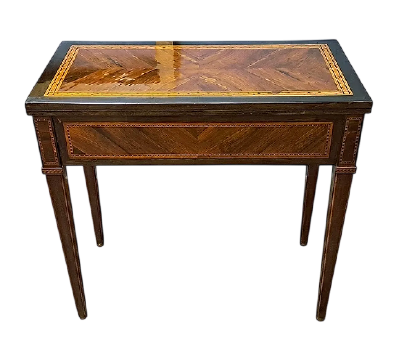 Tavolo da gioco Luigi XVI, fine '700 9