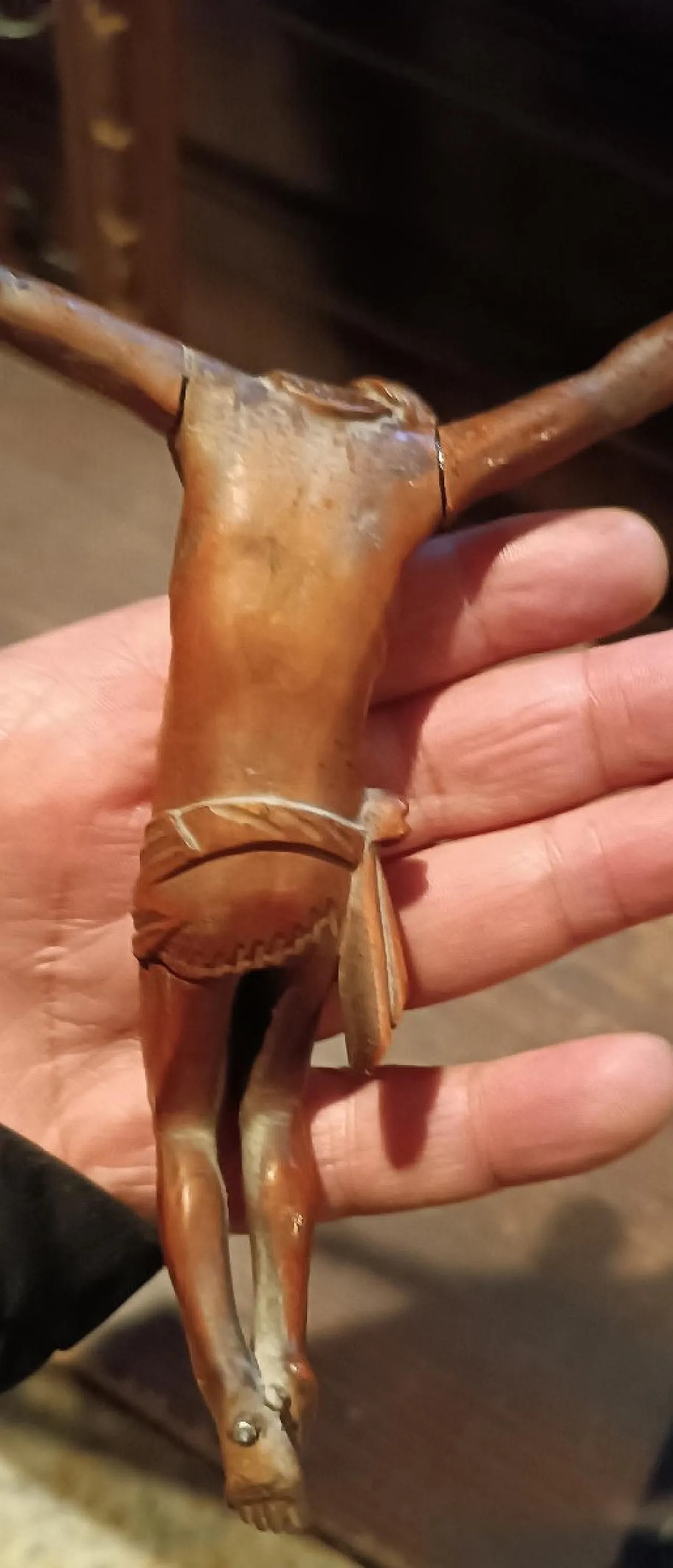 Boxwood figure of Christ, 18th century 6