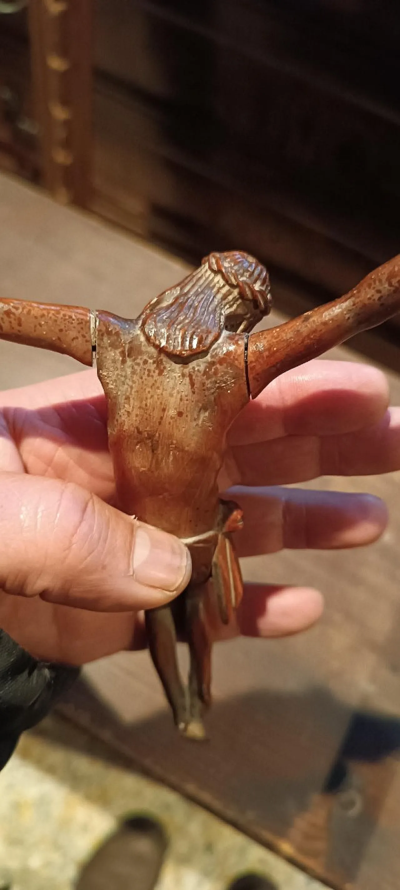 Boxwood figure of Christ, 18th century 7