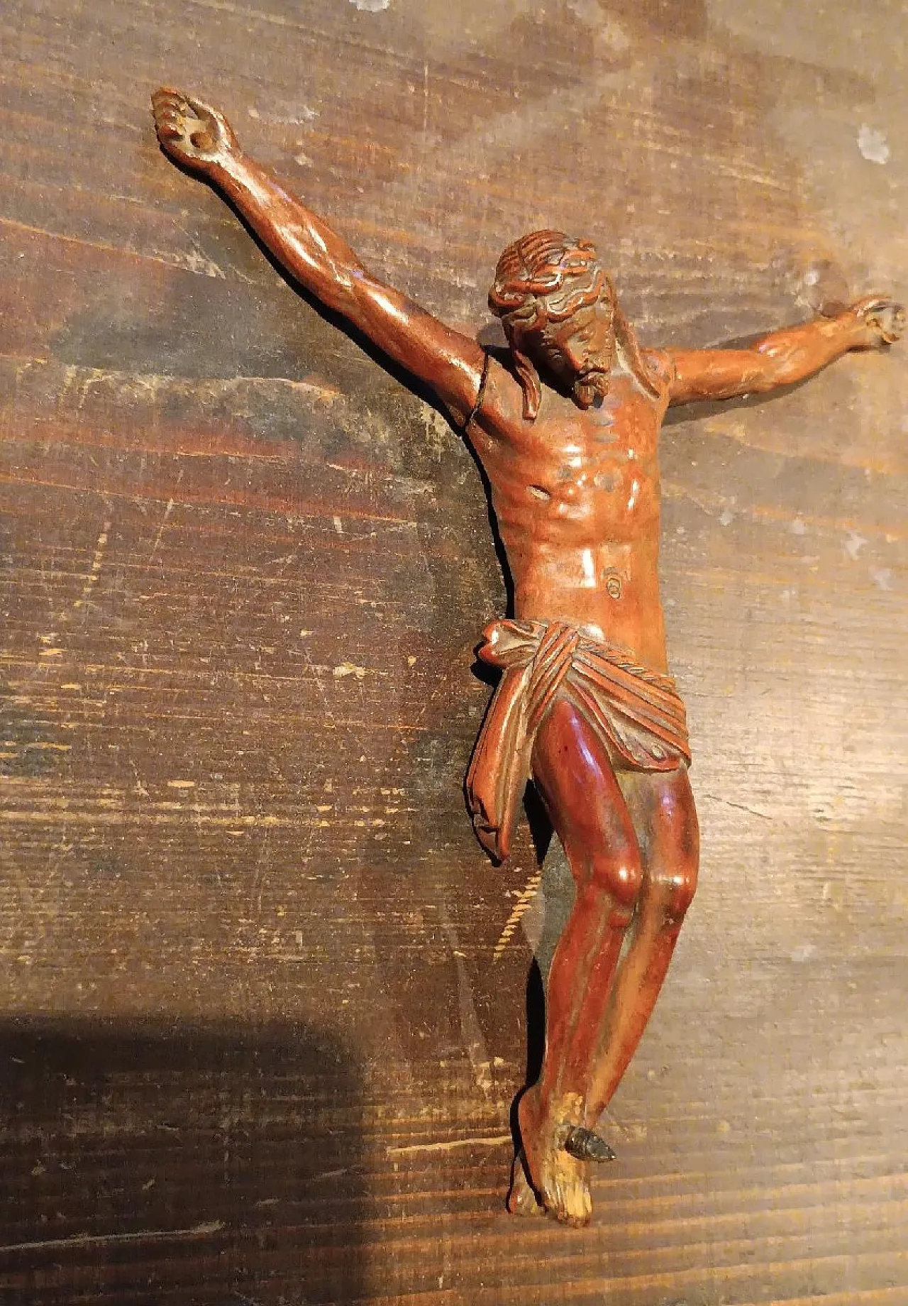 Boxwood figure of Christ, 18th century 9