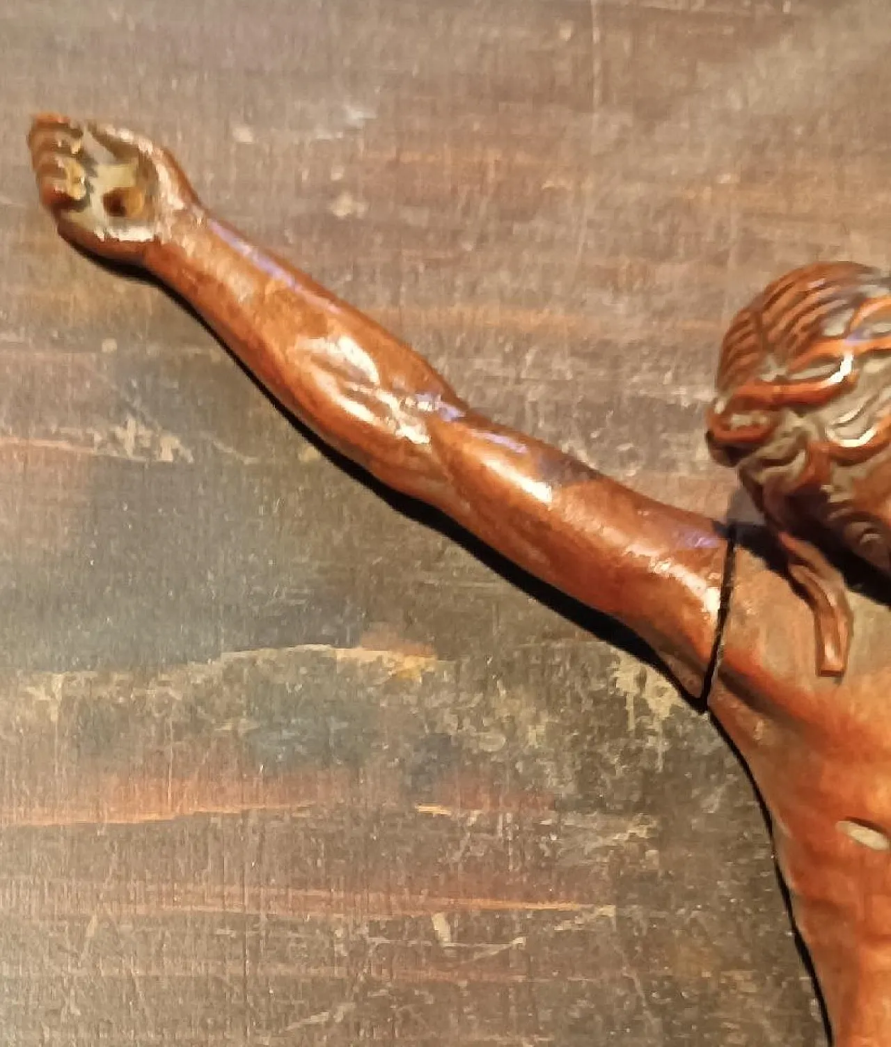 Boxwood figure of Christ, 18th century 11