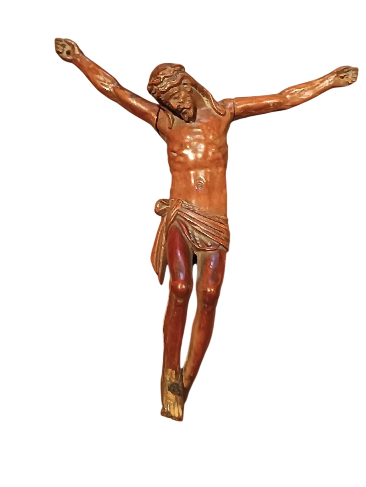 Boxwood figure of Christ, 18th century 13