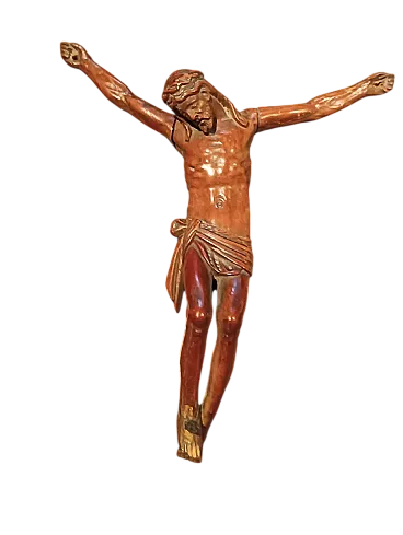 Figura di Cristo in legno di bosso, '700