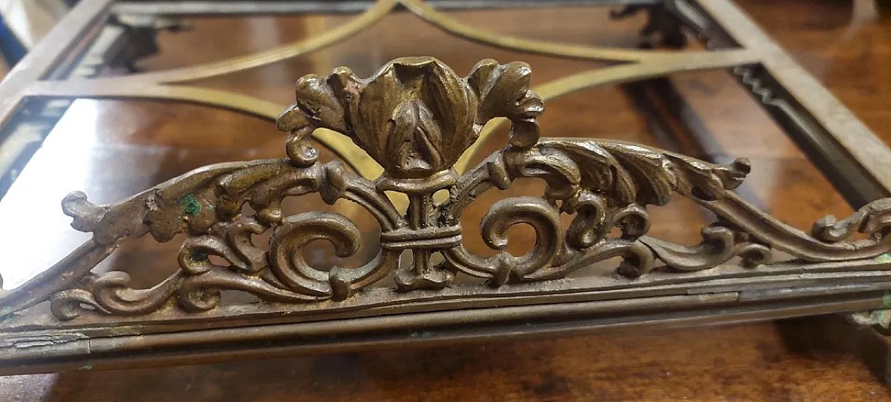 Bronze table lectern, 19th century 3