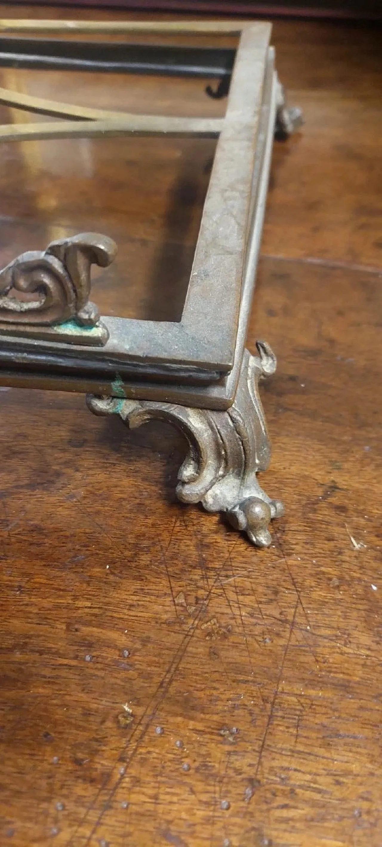 Bronze table lectern, 19th century 5