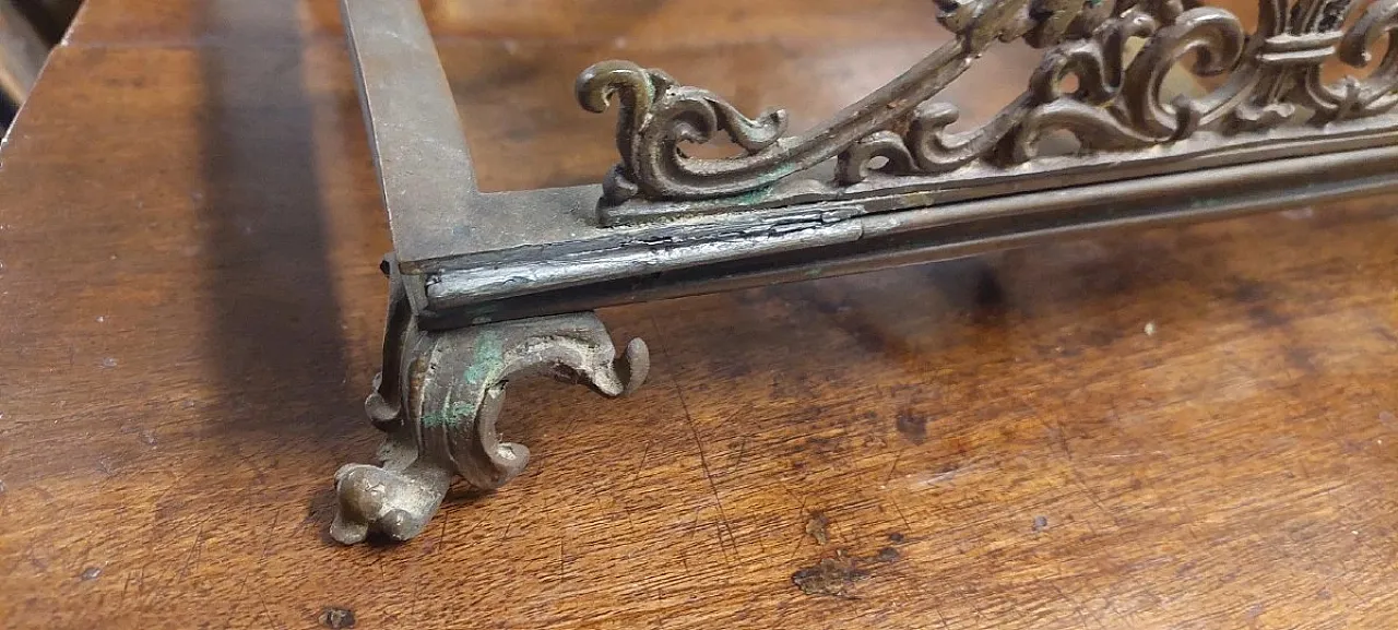 Bronze table lectern, 19th century 6