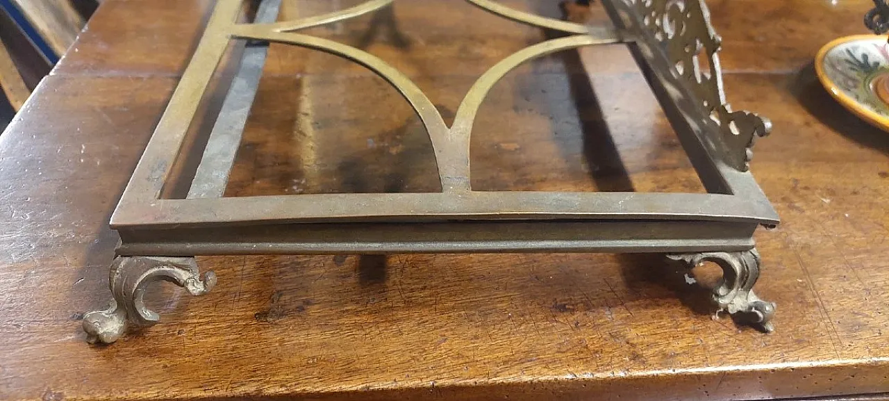 Bronze table lectern, 19th century 7
