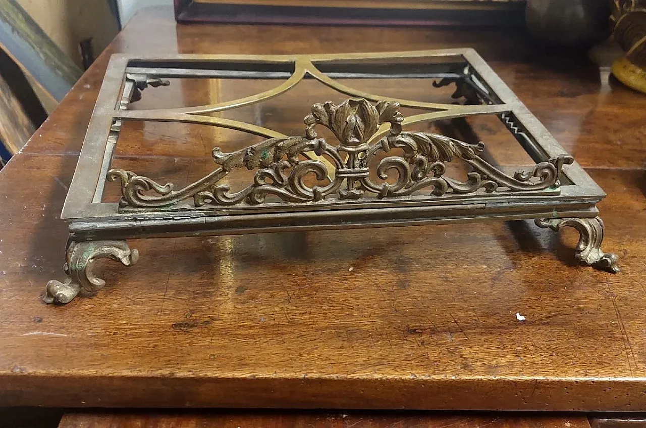 Bronze table lectern, 19th century 8