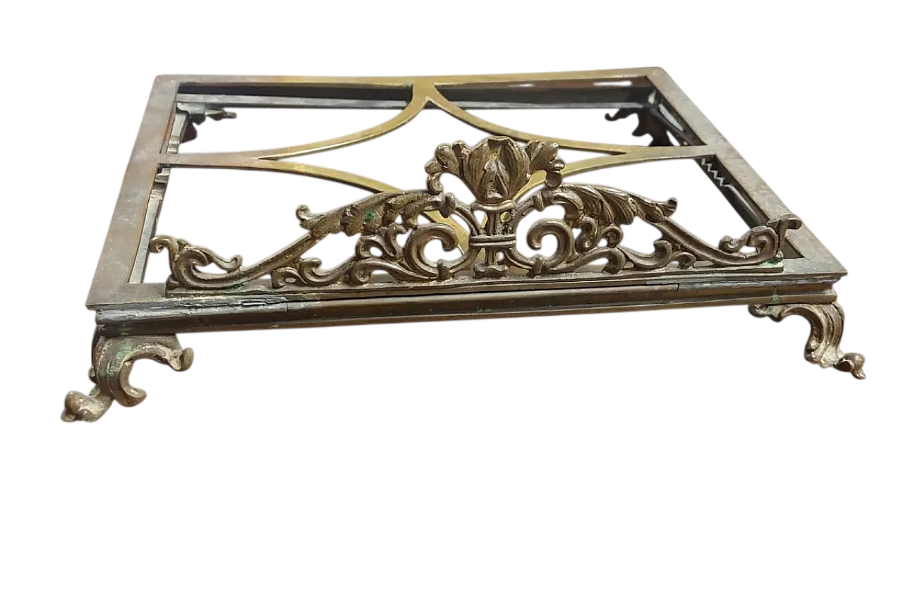 Bronze table lectern, 19th century 10