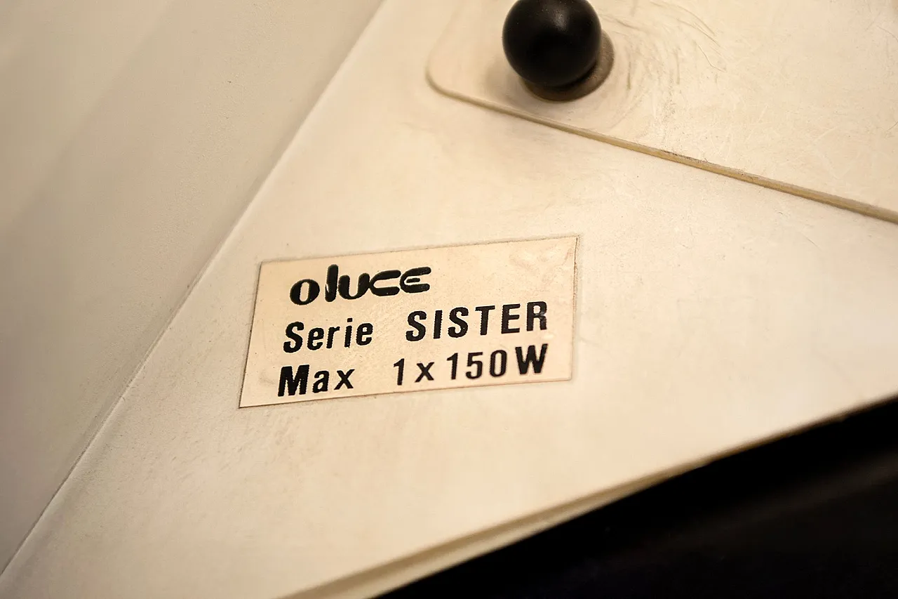 Lampada Sister in metallo e plastica di Dalisi per Oluce, anni '90 7