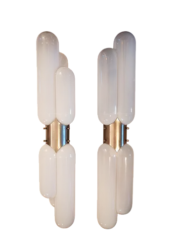 Torpedo appliques by Carlo Nason for Mazzega, 70s