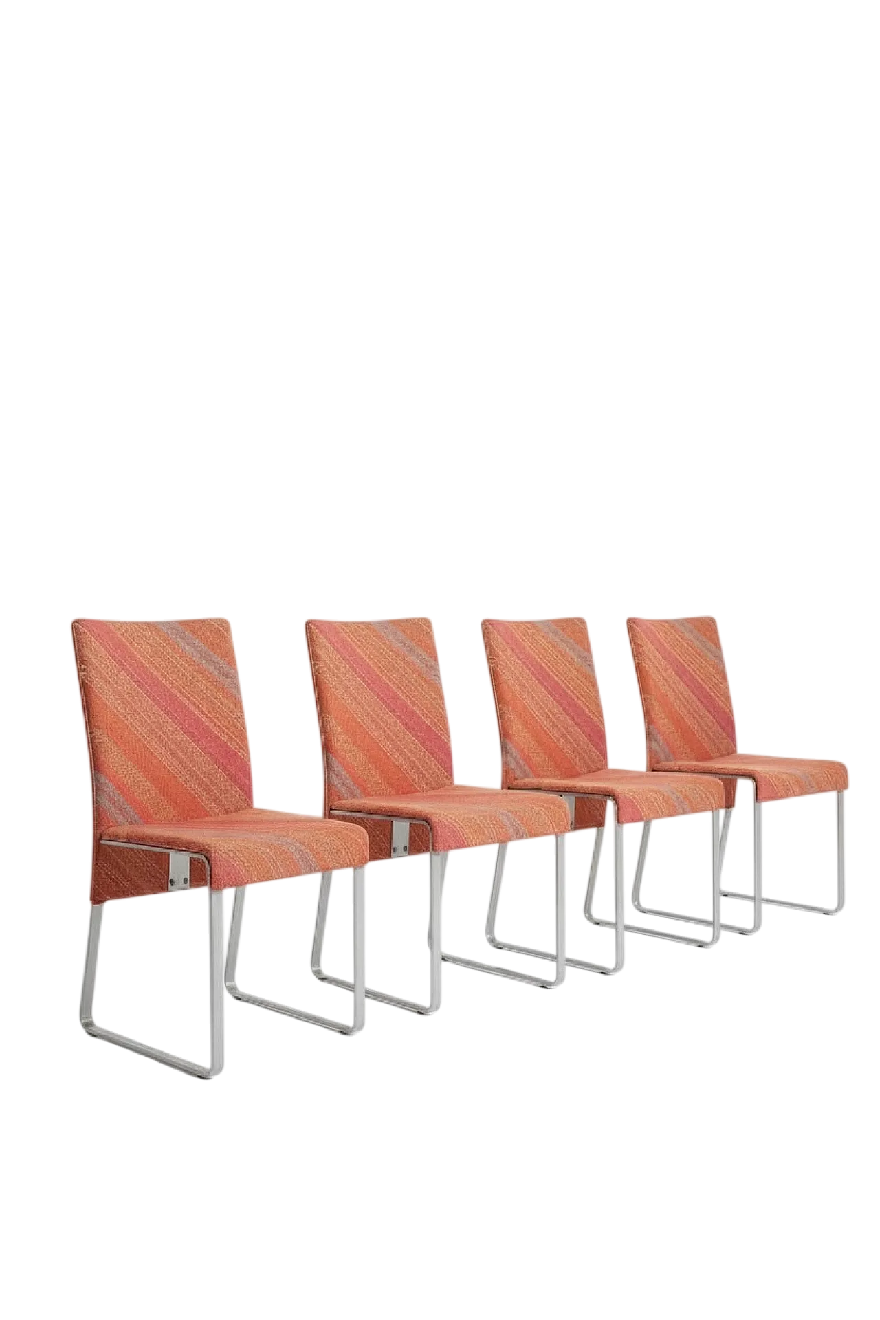 4 sedie Ealing di Giovanni Offredi per Saporiti Italia, anni '90 9