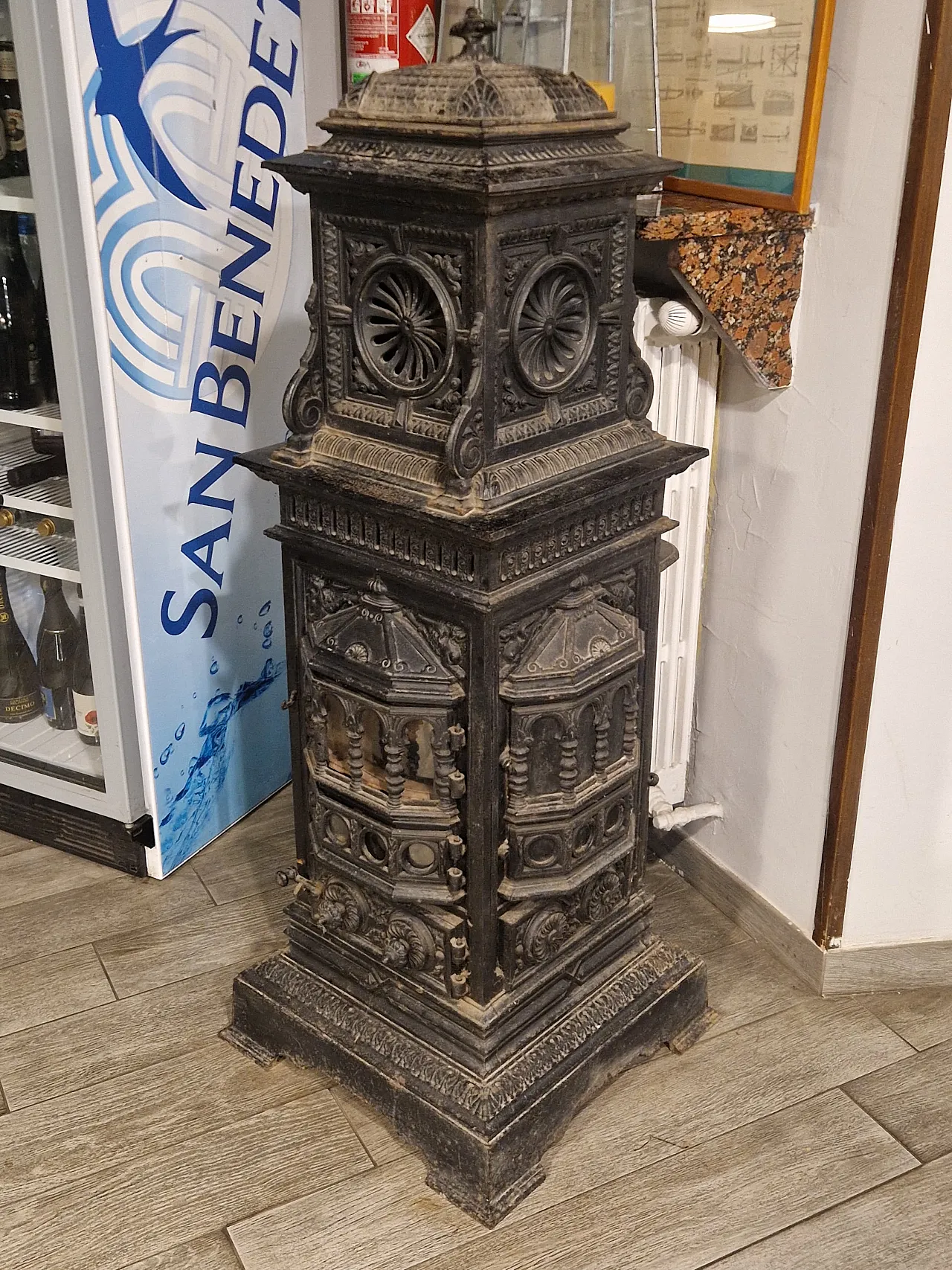 Stufa di ghisa, '800 1