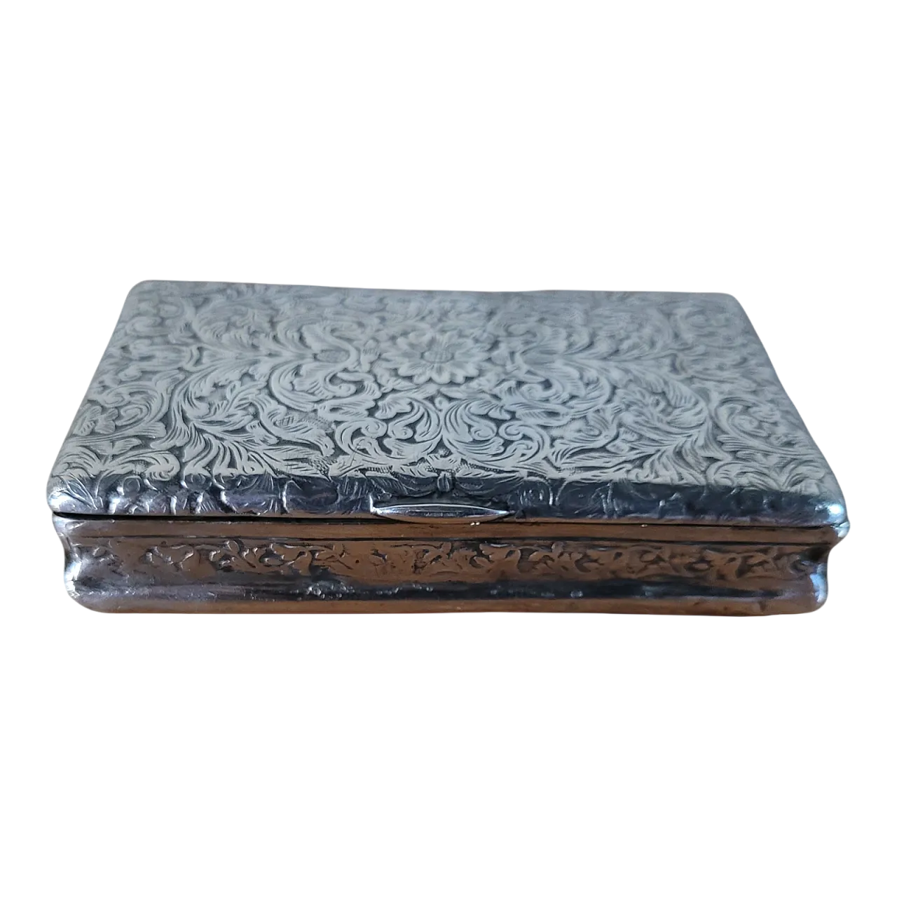 Silver and vermeil box, Italy, late 19th century 13