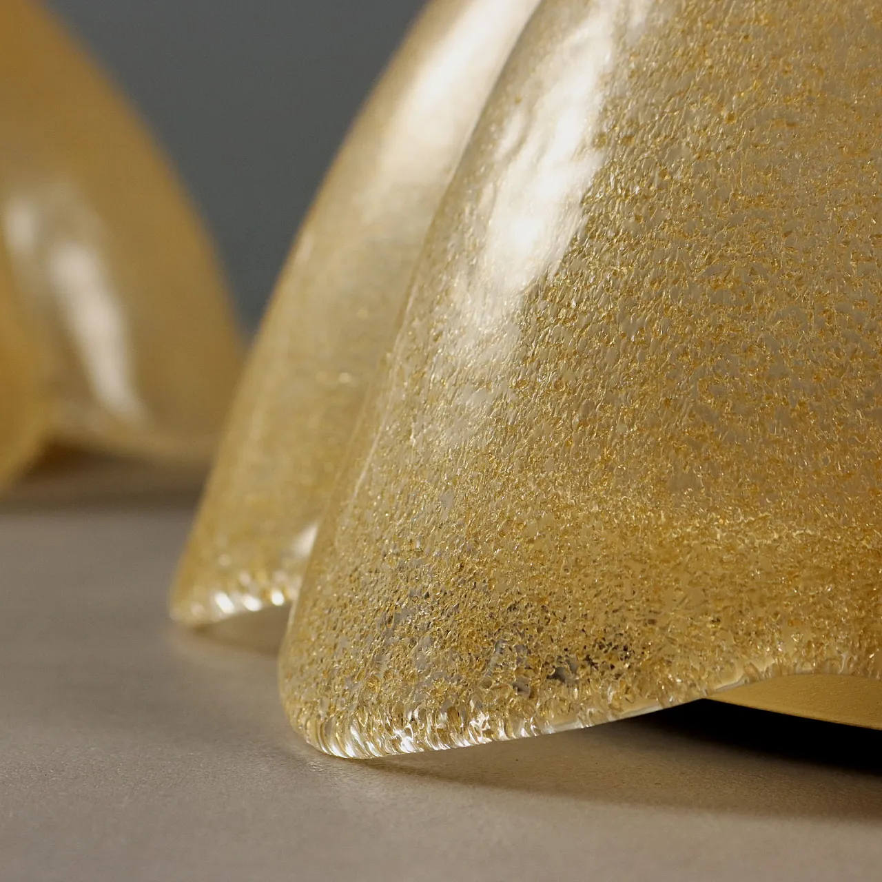 Pair of La Murrina Murano glass wall sconces, 1980s 3