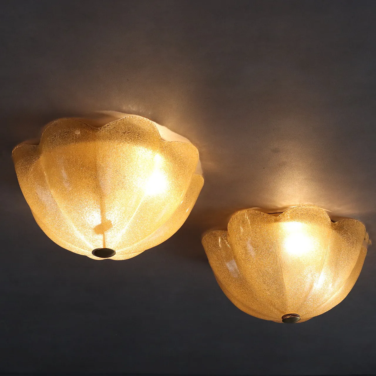 Pair of La Murrina Murano glass wall sconces, 1980s 8