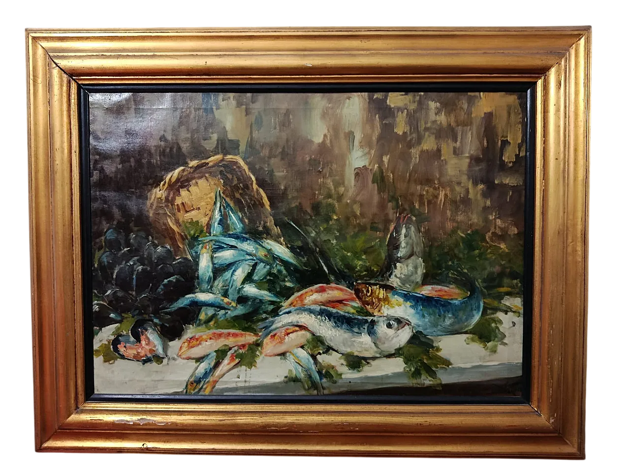 Natura morta con pesci, primi ‘900 6