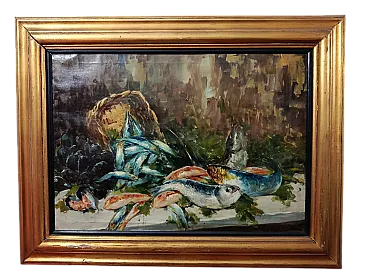 Natura morta con pesci, primi ‘900