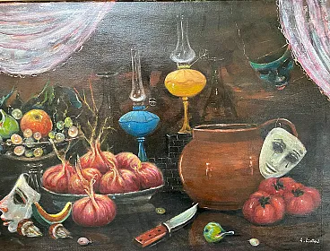 Dipinto Francese di A. Lioton Impressionista, anni '70